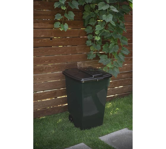 Контейнер Еврогрядка 120 л (темно-зеленый) Box120-GREEN