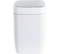 Ведро для мусора сенсорное Foodatlas квадрат, 8 л (белый) JAH-6811 ЦБ000000321