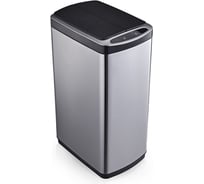 Ведро для мусора Foodatlas сенсорное, прямоугольное, створки, внутреннее ведро, JAH-5212, 30 л ЦБ000000296