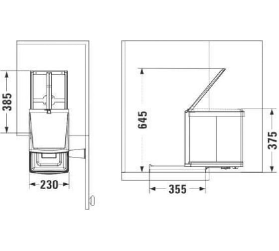 Система сортировки NAVAKO beta 350/16 beige grey 10360