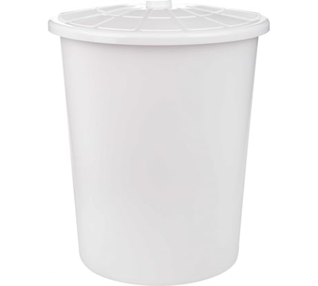 Бак ЗПИ «Альтернатива» универсальный 100л белый с крышкой М6925