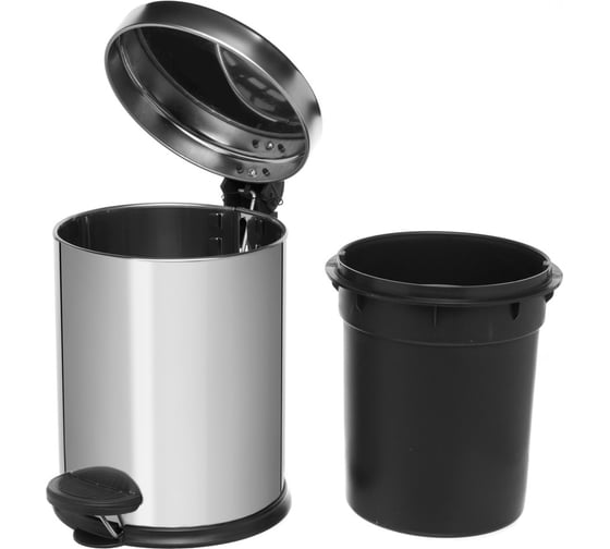 Ведро для мусора NAVAKO Cassiopea 3 л, mini chrome 11500