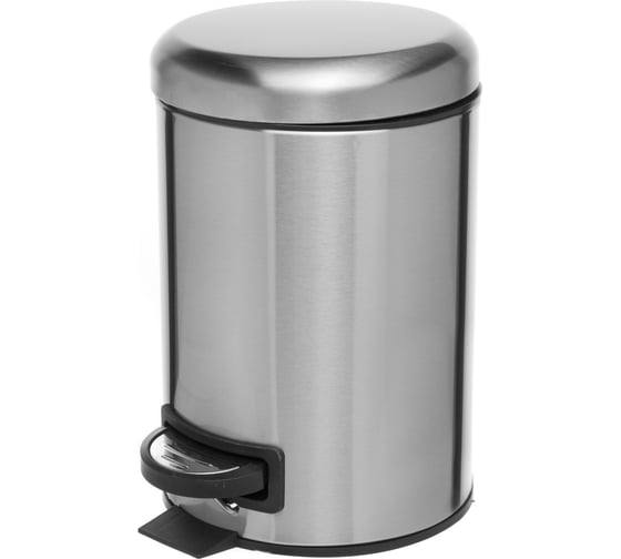 Ведро для мусора NAVAKO Pavo 3 л, inox 11529 1