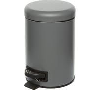 Ведро для мусора NAVAKO Pavo 3 л, grey 11532