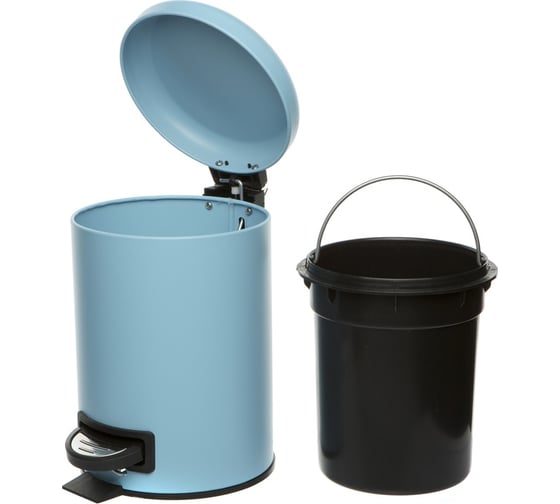 Ведро для мусора NAVAKO Pavo 3 л, blue 11531