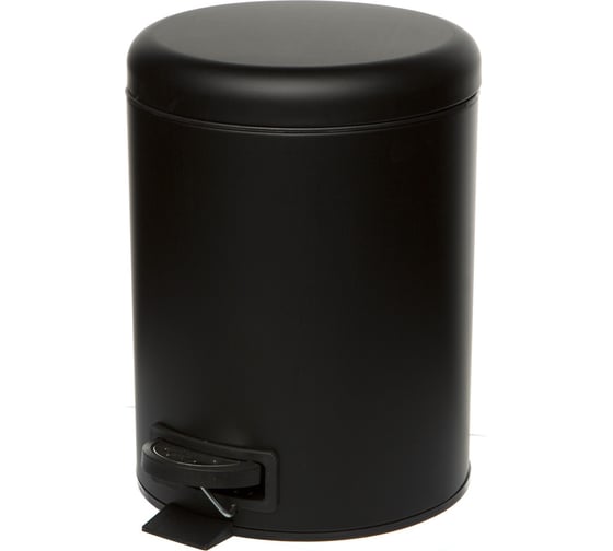 Ведро для мусора NAVAKO Pavo 5 л, black 11539