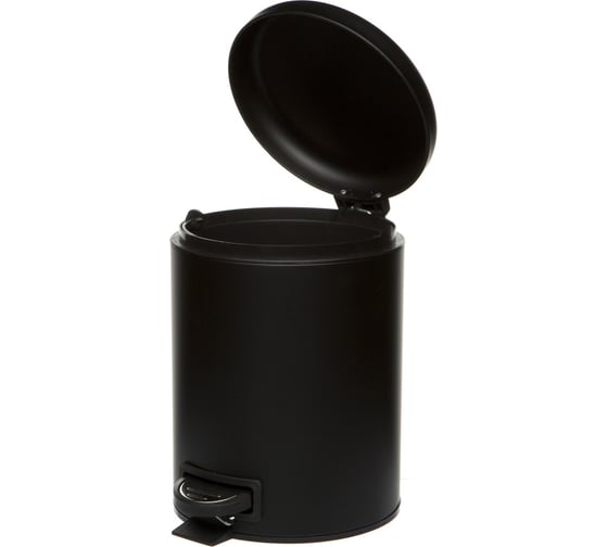 Ведро для мусора NAVAKO Pavo 5 л, black 11539