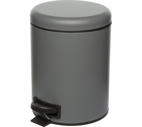 Ведро для мусора NAVAKO Pavo 5 л, grey 11537
