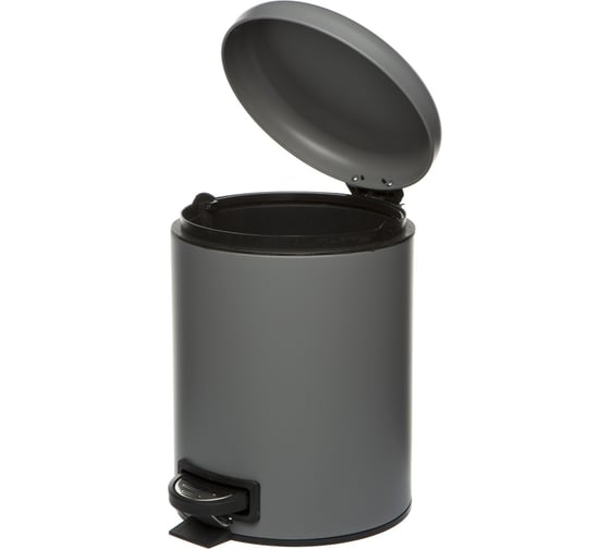 Ведро для мусора NAVAKO Pavo 5 л, grey 11537