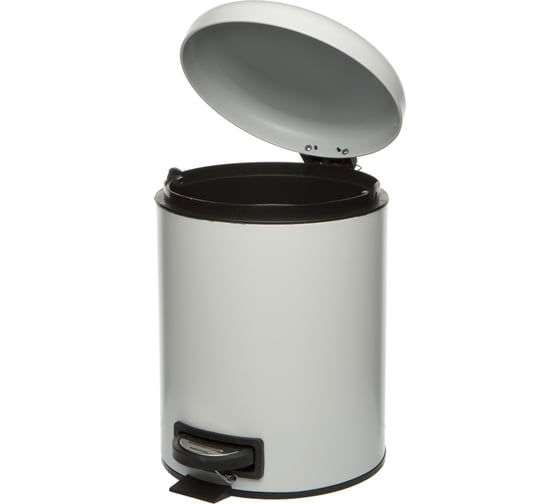 Ведро для мусора NAVAKO Pavo 5 л, white 11538