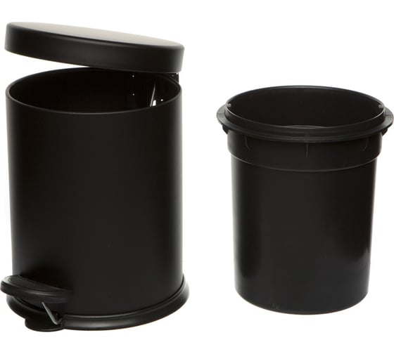 Ведро для мусора NAVAKO Tucana 3 л, mini black 11518