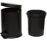 Ведро для мусора NAVAKO Tucana 3 л, mini black 11518 3