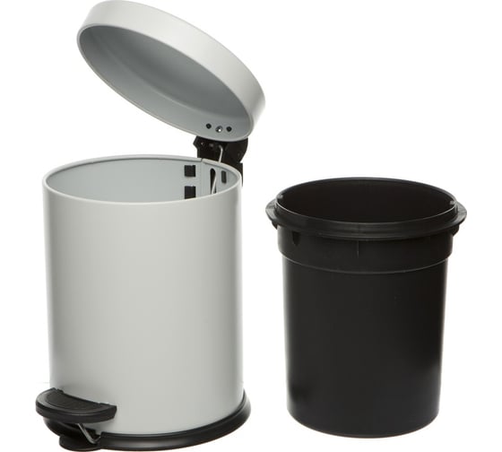 Ведро для мусора NAVAKO Tucana 3 л, mini white 11519