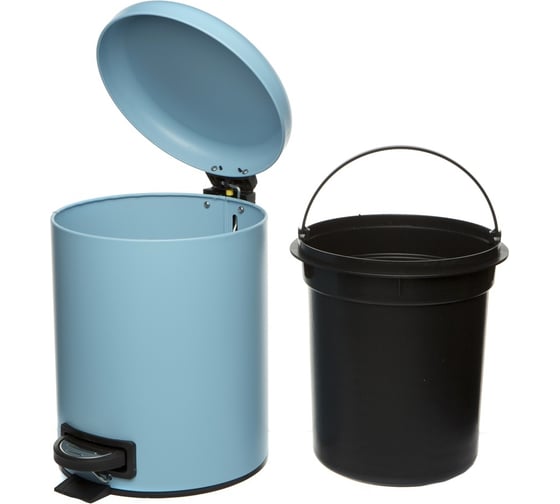 Ведро для мусора NAVAKO Pavo 5 л, blue 11536