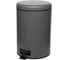 Ведро для мусора NAVAKO Pavo 12 л, grey 11542 1