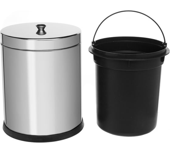 Ведро для мусора NAVAKO mensa 5l chrome 11546