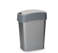Контейнер для мусора CURVER FLIP BIN 25 л, графит 186157