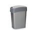 Контейнер для мусора CURVER FLIP BIN 25 л, графит 186157 1