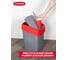 Контейнер для мусора CURVER FLIP BIN 25 л, красный 02171-547-00 4