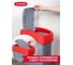 Контейнер для мусора CURVER FLIP BIN 25 л, красный 02171-547-00 7