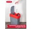 Контейнер для мусора CURVER FLIP BIN 25 л, красный 02171-547-00 8