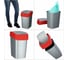 Контейнер для мусора CURVER FLIP BIN 25 л, красный 02171-547-00 11