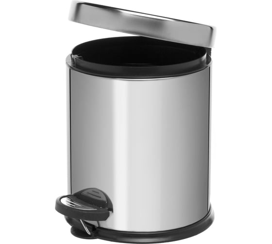 Ведро для мусора NAVAKO Cassiopea soft close 3 литра, chrome 11510