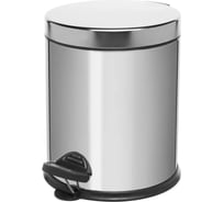 Ведро для мусора NAVAKO Cassiopea soft close 5 литров, chrome 11511