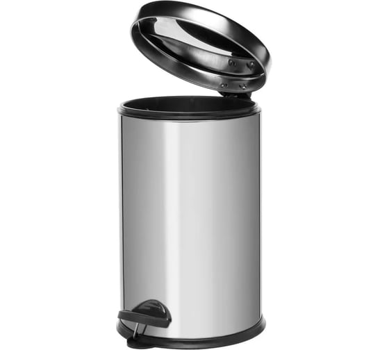 Ведро для мусора NAVAKO Cassiopea soft close 8 литров, chrome 11512