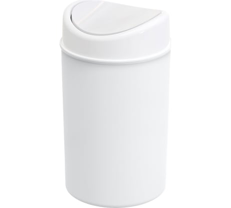 Контейнер для мусора Полимербыт Breeze 1,6 л (белый) 433910600