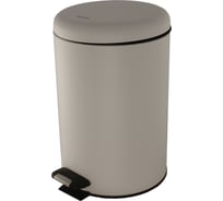 Урна с микролифтом Ksitex BGR-12W белая 33288