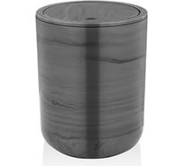 Ведро для мусора VIALEX ELEGANCE MARBLE EYM101-grey
