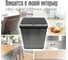 Ведро для мусора Homium Bin, складное, цвет серый/черный, с сенсором, 30 л SD-808-30L-gray 6
