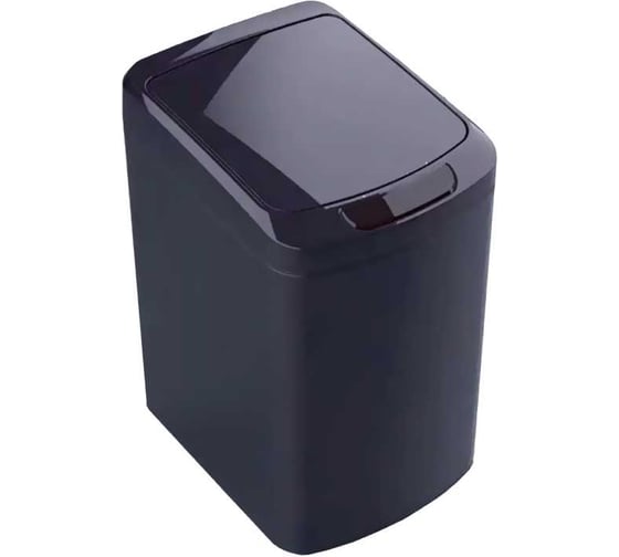 Ведро для мусора сенсорное Homium Smart Bin, цвет черный (прямоугольное), 9 литров SD-804-9L-black