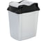Ведро для мусора HOBBY LIFE WHIRPOOL серое 9 л HL011501 12