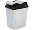 Ведро для мусора HOBBY LIFE WHIRPOOL серое 9 л HL011501 1