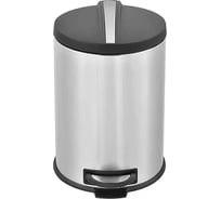 Мусорный контейнер Zalger Silver Line, 5 л R009-05