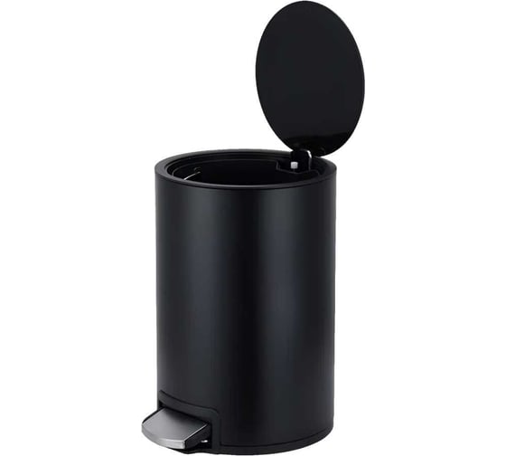 Ведро для мусора Homium Bin, с педалью, цвет черный HS-PBR001BL5