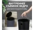 Ведро для мусора Homium Bin, с педалью, цвет серый HS-PBR001GR8 4