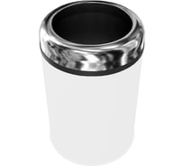 Ведро для мусора без крышки Teymi Solli 8 литров, белое T90246 ЦБ-00269711