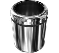 Ведро для мусора без крышки Teymi Solli 5 литров, хром T90239 ЦБ-00269709