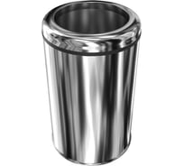 Ведро для мусора без крышки Teymi Solli 45 литров, хром T90244 ЦБ-00269707
