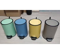 Ведро для мусора Homium Bin, с педалью, цвет зеленый HS-PBR021gr5