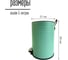 Ведро для мусора Homium Bin, с педалью, цвет зеленый HS-PBR021gr5 9