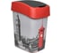 Контейнер для мусора CURVER DECO FLIP BINS London 02171-L11 4
