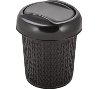 Контейнер для мусора Svip Ajur 1 л, венге SV4066ВНГ