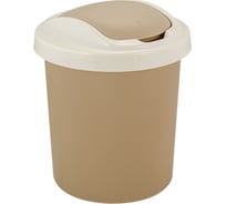 Контейнер для мусора Svip Ориджинал 6 л, кофейный SV4050КФ