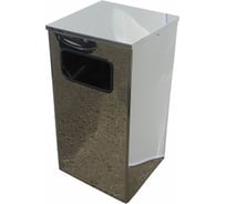 Урна Титан Мета Квадро-21 хром 4607078087313