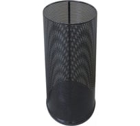 Урна Титан Мета 250 перфорированная, черный 4607078081274 16385939