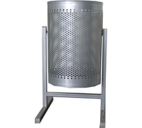 Урна Перфоком Модерн С 2 250 цвет блестящий металлик 00000106003